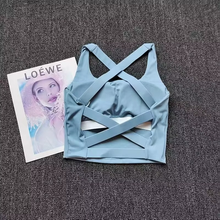 Load image into Gallery viewer, Seamless Sports Bra for Women Push Up Yoga and Running Top