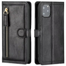 Load image into Gallery viewer, Premium Leather iPhone Flip Wallet & Stand Case
