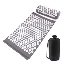 Load image into Gallery viewer, Acupressure Massage Mat and Pillow Set for Back and Body Relief