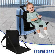 Load image into Gallery viewer, Portable Kids Travel Seat for Luggage, Folding Child Carrier Chair for Family Trips