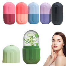 Load image into Gallery viewer, Facial Ice Roller Cold Compress and Beauty Massage Tool