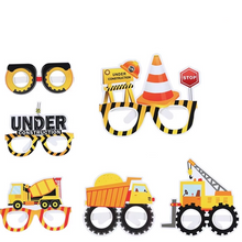 Load image into Gallery viewer, Construction Party Paper Glasses Set of 6