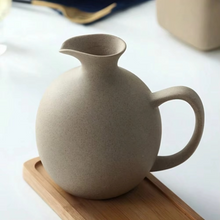 Load image into Gallery viewer, Large Capacity Coarse Pottery Oil Bottle for Soy Sauce, Olive Oil, and Chili Oil Storage