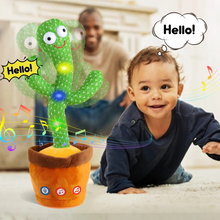 Load image into Gallery viewer, Interactive Sing & Dance Cactus Plush Toy with 120 Songs