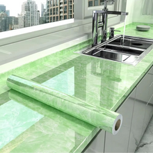 Load image into Gallery viewer, Marble Self Adhesive Waterproof Wallpaper for Bathroom, Kitchen, and Countertops