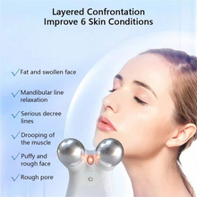 Load image into Gallery viewer, Dual-Head RF & EMS Microcurrent Facial Rejuvenation Device