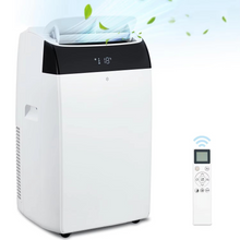 Load image into Gallery viewer, 14000 BTU Portable Air Conditioner with Fan, Dehumidifier, Remote, and Sleep Mode