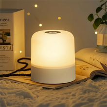 Load image into Gallery viewer, Color Changing Touch Table Lamp With Remote Control For Bedroom Or Living Room