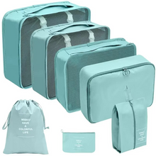 Load image into Gallery viewer, Travel Organizer Packing Cube Set for Luggage and Wardrobe Storage