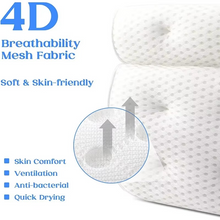 Load image into Gallery viewer, Luxury Bath Spa Pillow with Air Mesh Technology for Neck, Head, and Back Support