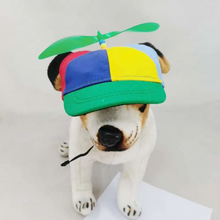 Load image into Gallery viewer, Colorful Sunproof Propeller Dog Cap for Summer Fun