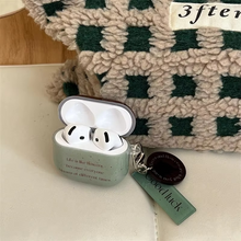 Load image into Gallery viewer, Cute Letter Silicone Anti Drop Bluetooth Earphone Case