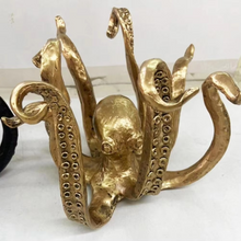 Load image into Gallery viewer, Octopus Design Mug Holder – Resin Coffee Cup Organizer with Nautical Charm