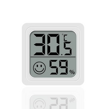 Load image into Gallery viewer, Indoor LCD Digital Thermometer and Hygrometer with Temperature and Humidity Sensor