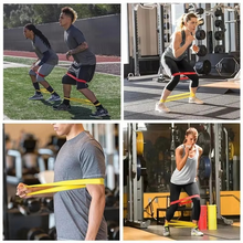 Load image into Gallery viewer, Portable Resistance Bands for Strength Training Yoga Pilates and Home Workouts