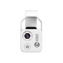 Load image into Gallery viewer, 200X Zoom Professional Microscope Lens for Smartphones with Clip