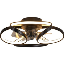 Load image into Gallery viewer, Stylish LED Ceiling Fan Chandelier with Remote & App Control for Modern Home