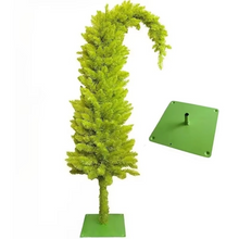 Load image into Gallery viewer, Crooked Neck Santa Hat Artificial Christmas Tree for Festive Home Décor