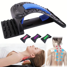 Load image into Gallery viewer, Adjustable Neck and Back Stretcher, Multi Level Yoga Support Arch
