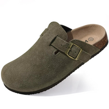 Load image into Gallery viewer, Stylish Unisex Slip-On Clogs with Cushioned Cork Footbed
