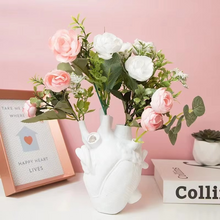 Load image into Gallery viewer, Anatomical Heart Vase - Personalized 3D Sculpture Planter for Home & Classroom Decor