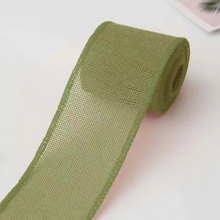 Load image into Gallery viewer, Linen Corded Ribbon Roll for Gift Wrapping and Decorations