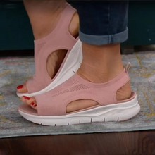 Load image into Gallery viewer, Summer Breeze Mesh Wedge Sandals for Women