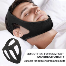 Load image into Gallery viewer, Adjustable Anti Snoring Mouth Guard Strap for Restful Sleep