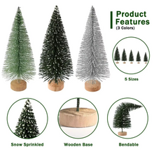 Load image into Gallery viewer, Mini Christmas Tree Tabletop Decorations for Home Holiday Décor