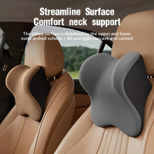 Load image into Gallery viewer, Memory Foam Car Neck and Lumbar Pillow for Maximum Comfort