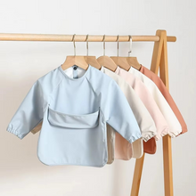 Load image into Gallery viewer, Waterproof Long Sleeve Toddler Art & Feeding Smock