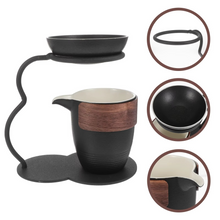 Load image into Gallery viewer, Premium Ceramic Tea Strainer Set for Home or Office
