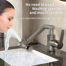 Load image into Gallery viewer, 360° Robotic Arm Kitchen Faucet with Bubble and Shower Spray