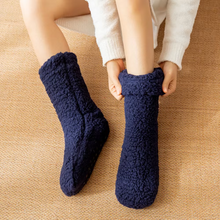Load image into Gallery viewer, Luxurious Velvet-Lined Winter Socks with Anti-Slip Soles