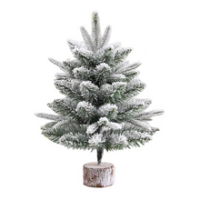 Load image into Gallery viewer, Premium Realistic Mini Pine Christmas Tree with Wooden Base