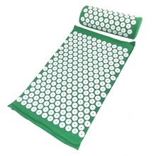 Load image into Gallery viewer, Acupressure Massage Mat and Pillow Set for Back and Body Relief