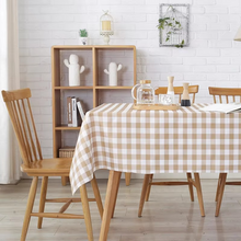 Load image into Gallery viewer, Classic Checkered Tablecloth for Kitchen, Weddings, Holidays, and Outdoor Picnics