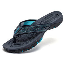 Load image into Gallery viewer, Mens Athletic Flip Flops with Contoured Footbed and Rubber Grip Sole