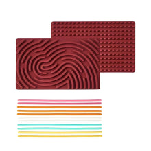 Load image into Gallery viewer, Silicone Learning Board for Baby and Toddler Sensory Development