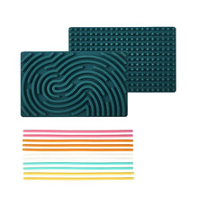Load image into Gallery viewer, Silicone Learning Board for Baby and Toddler Sensory Development