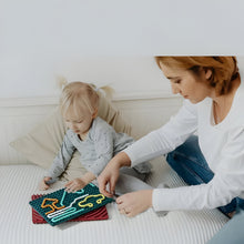 Load image into Gallery viewer, Silicone Learning Board for Baby and Toddler Sensory Development
