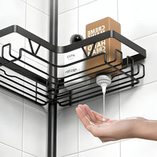 Load image into Gallery viewer, Adjustable Rust-Resistant Telescopic Shower Organizer