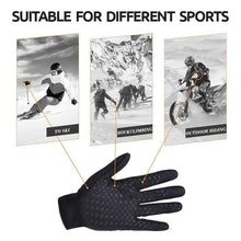 Load image into Gallery viewer, Tango Black Winter Gloves with Touch Screen Functionality 4