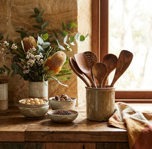 Load image into Gallery viewer, Teak Wood Cooking Spoon Set, 7-Piece Non-Stick Utensils