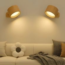 Load image into Gallery viewer, Magnetic LED Wall Lamp with 360° Rotation and Touch Control, 3 Color Temperatures