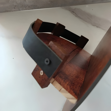 Load image into Gallery viewer, Bourbon Whiskey Barrel Shelf - Rustic Bar Accessories