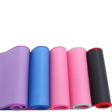 Load image into Gallery viewer, Extra Thick 0.39inch Non-Slip Exercise and Yoga Mat with Carry Band
