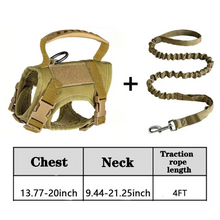 Load image into Gallery viewer, Adjustable Tactical Pet Harness with Control Handle for Cats and Large Dogs