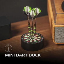 Load image into Gallery viewer, Dart Holder EVA Foam Mini Dock with Dartboard Design Stand for Home and Outdoor Games