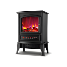 Load image into Gallery viewer, European Style Electric Fireplace Heater with 3D Flame Simulation for Living Room